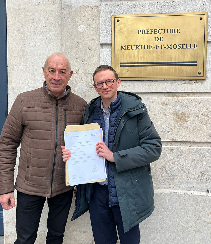 Agir Pour Saulxures - Liste déposée officiellement en Préfecture - Vendredi 13 janvier 2026